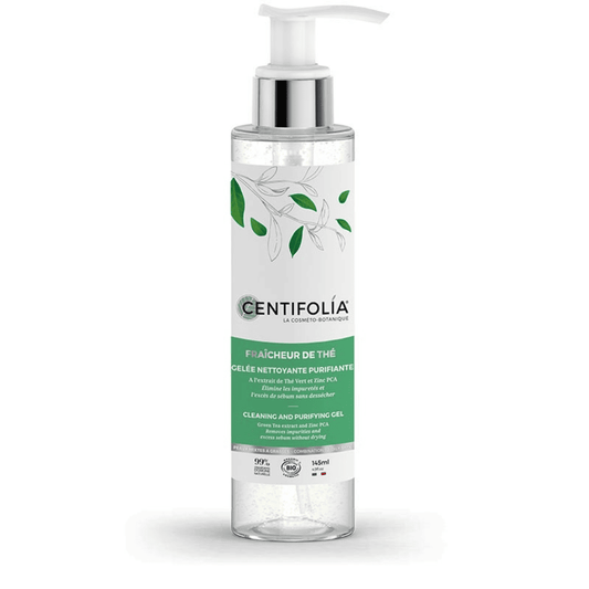Centifolia Gelée Nettoyante Purifiante au Thé Vert Bio 145ml