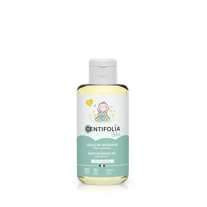 Centifolia Huile de Massage Bio pour Bébé - 100ml
