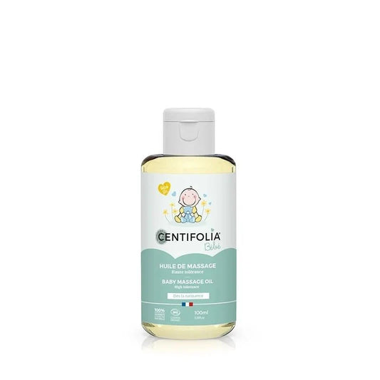 Centifolia Huile de Massage Bio pour Bébé - 100ml