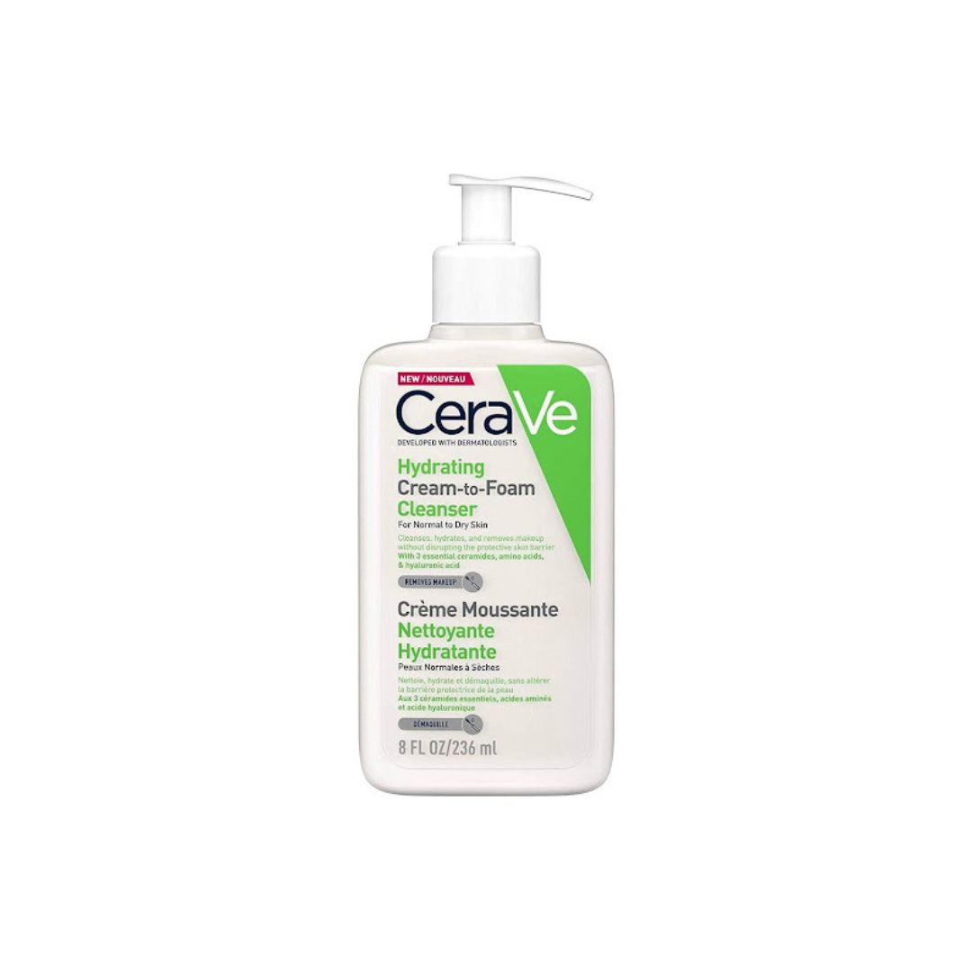 CeraVe Crème Moussante Nettoyante Hydratante 236ml