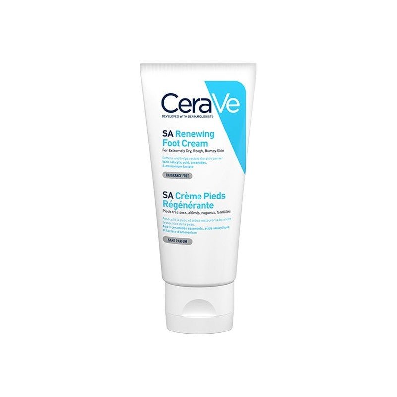 CeraVe SA Crème Régénérante pour Pieds Très Secs et Abîmés 88ml