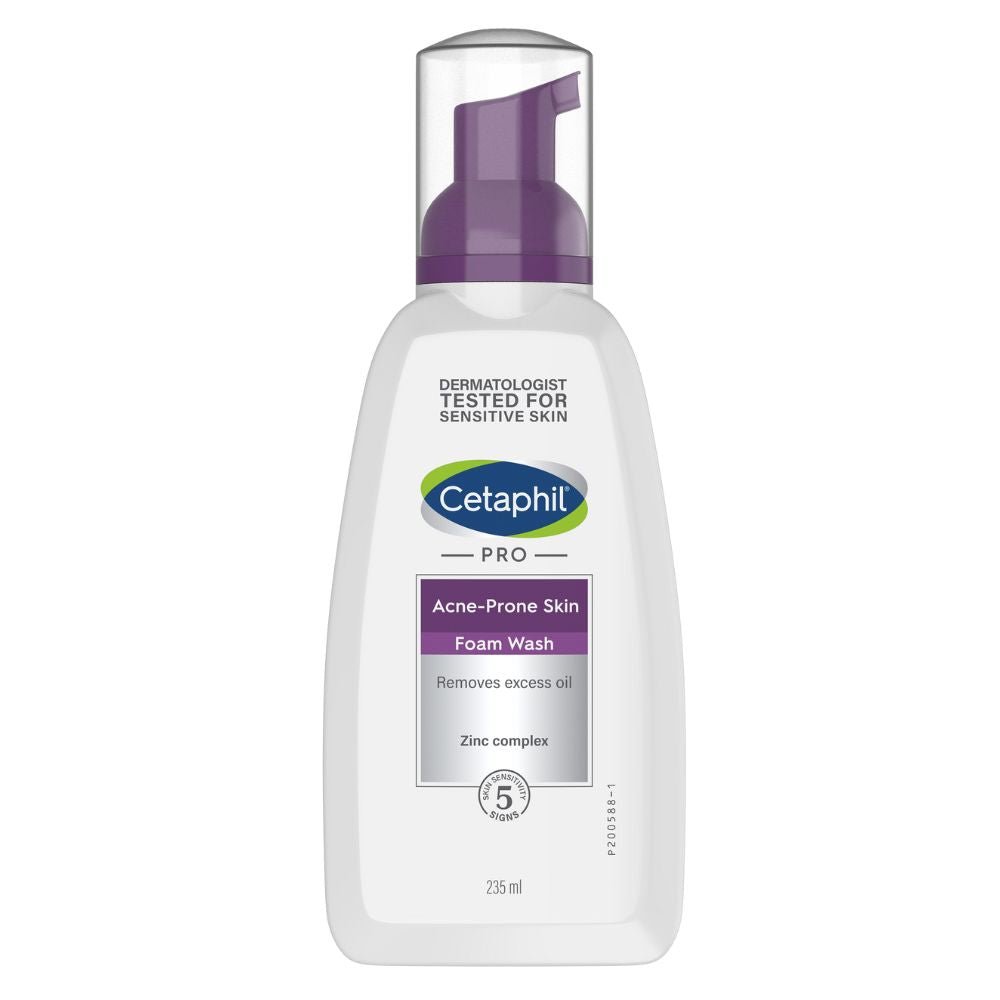 Cetaphil Pro Mousse Nettoyante Sébo-Régulatrice Peaux à Tendance Acnéique - 235 ml