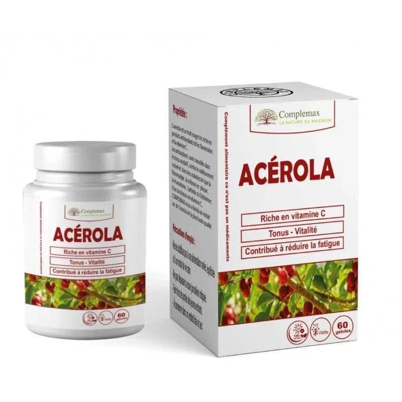 Complemax Acérola 500mg - 60 Gélules