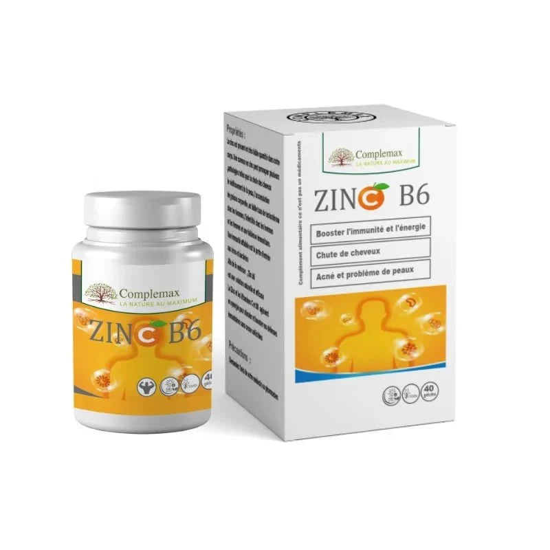 Complemax Zinc B6 - 40 Gélules