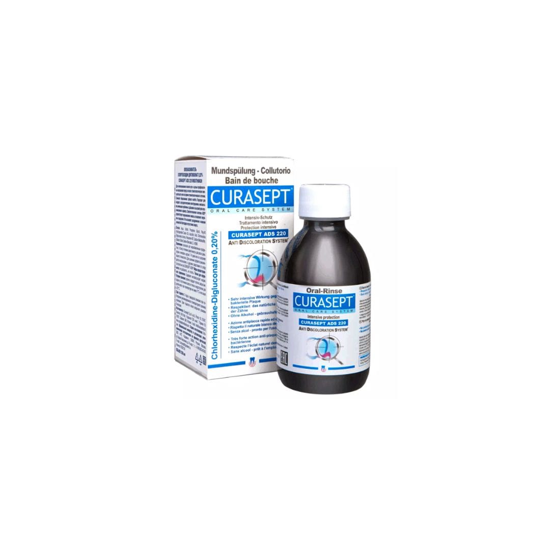 CURASEPT ADS 220 Bain de Bouche Antiseptique à la Chlorhexidine