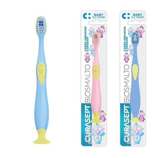CURASEPT Brosse à Dents BIOSMALTO Baby 0-3 Ans