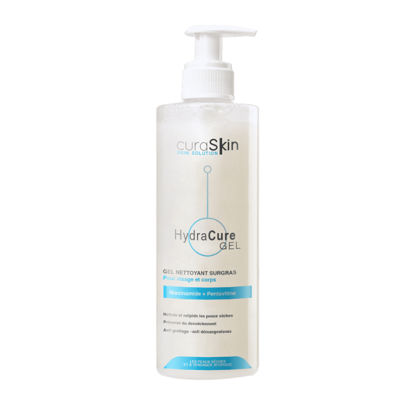 CURASKIN HydraCure Gel Nettoyant Surgras 200ml
