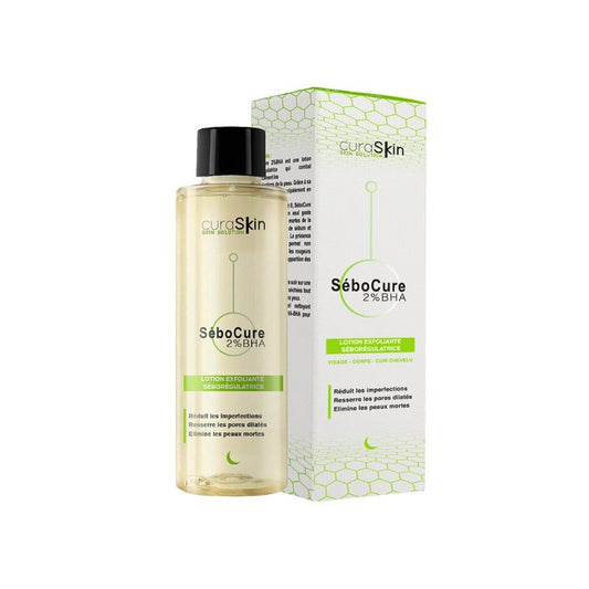 Curaskin Sebocure 2% BHA Lotion Exfoliante & Séborégulatrice 100ml