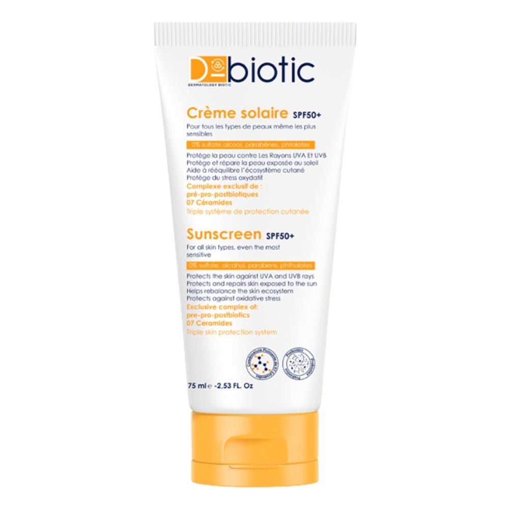 D-Biotic Crème Solaire SPF50+ 75ml