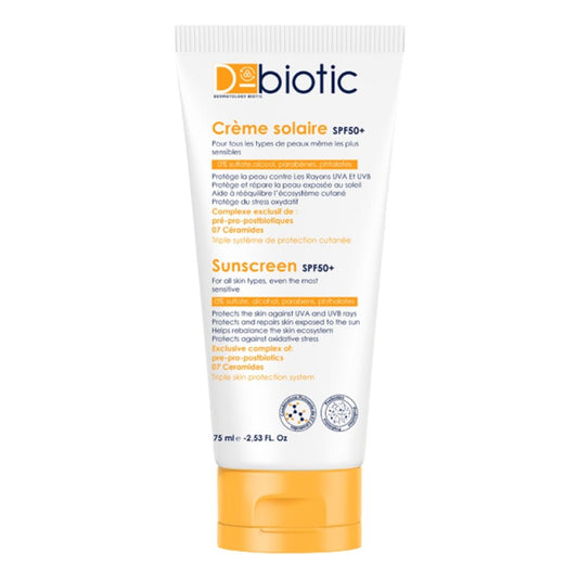 D-Biotic Crème Solaire SPF50+ 75ml