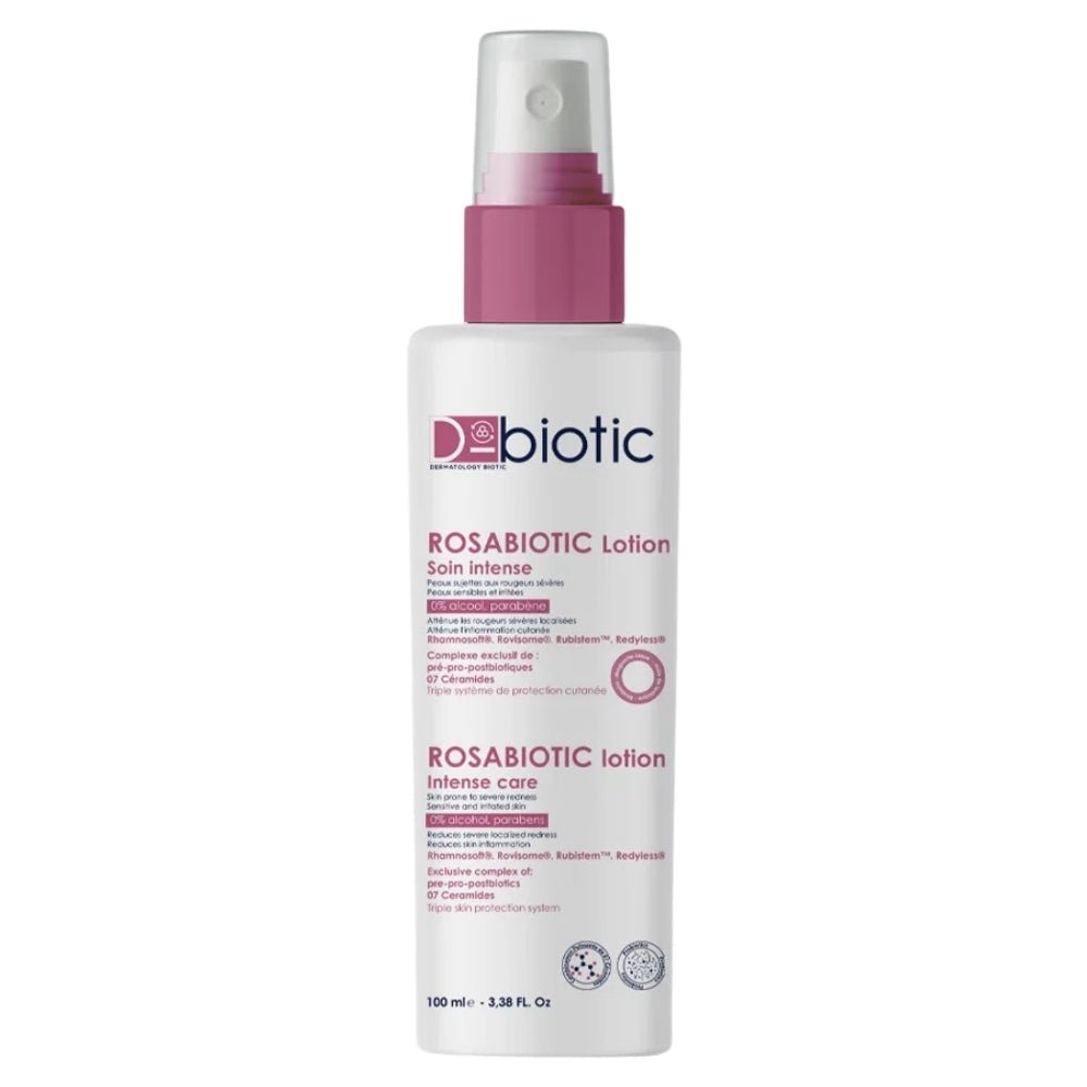 D-Biotic Rosabiotic Lotion Soin Intense pour Rougeurs Sévères 100ml