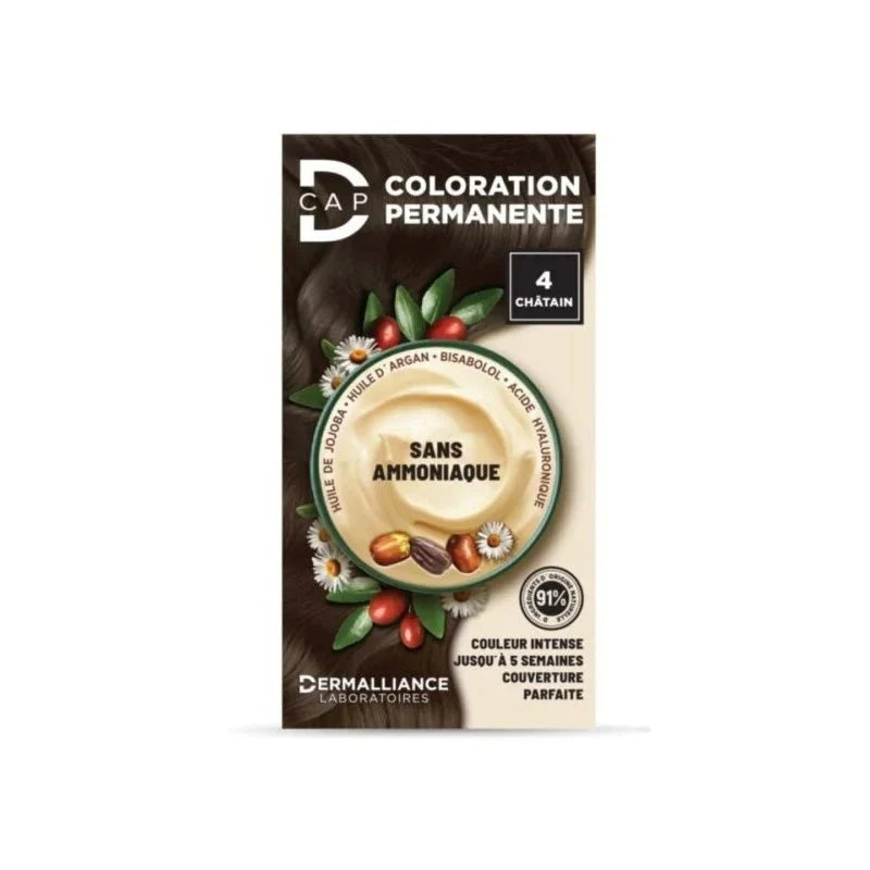 D-Cap Coloration Permanente N°4 Châtain