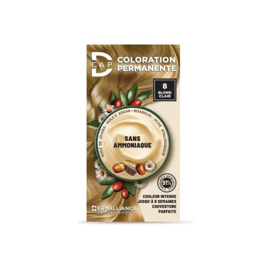 D-Cap Coloration Permanente N°8 Blond Clair