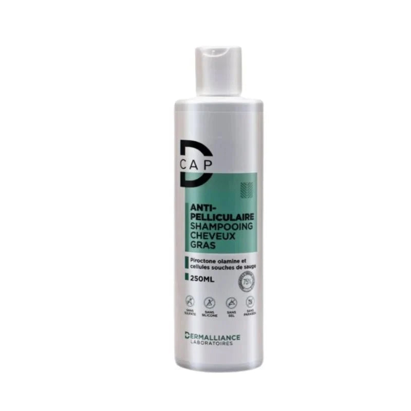 D-Cap Shampooing Anti-Pelliculaire pour Cheveux Gras 250ml