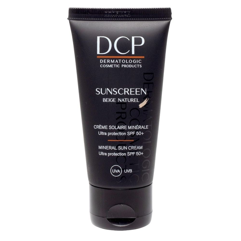 DCP Sunscreen Crème Solaire Minérale Beige Naturel SPF50+ 50ml