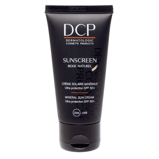 DCP Sunscreen Crème Solaire Minérale Beige Naturel SPF50+ 50ml