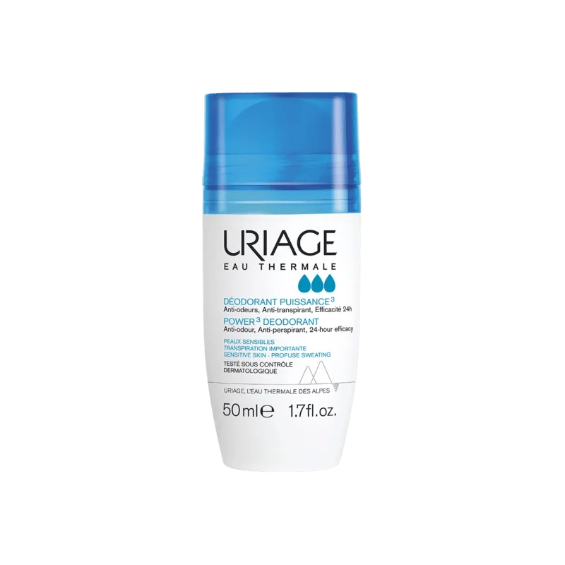 Uriage Déodorant Puissance 3 Roll-On 50ml