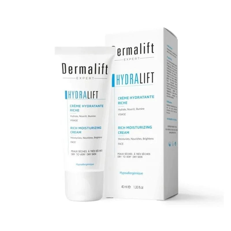 Dermalift HydraLift Crème Hydratante Riche pour Peaux Sèches à Très Sèches - 40ml