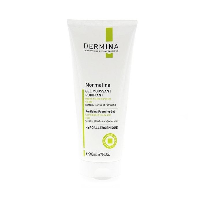 Dermina Normalina Gel Moussant Purifiant 200ml