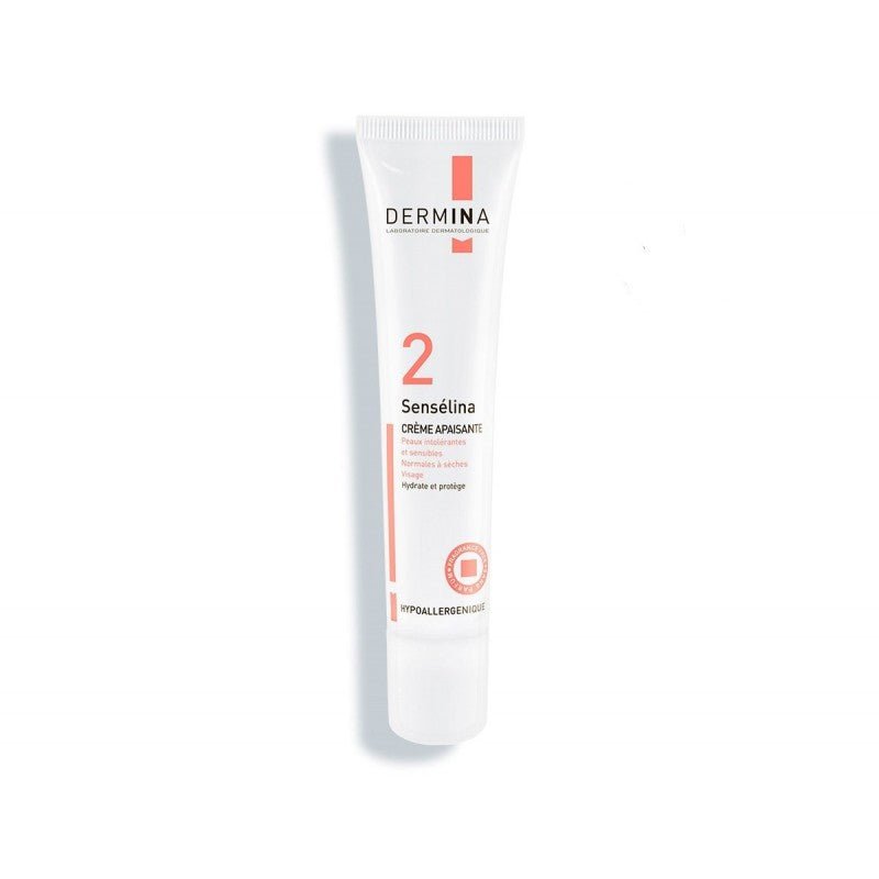 Dermina Sensélina Crème Apaisante Peaux Intolérantes 40ml