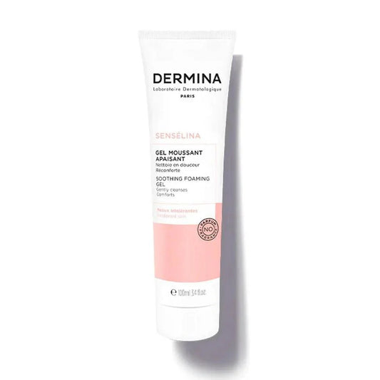 Dermina Sensélina Gel Moussant Apaisant 100ml