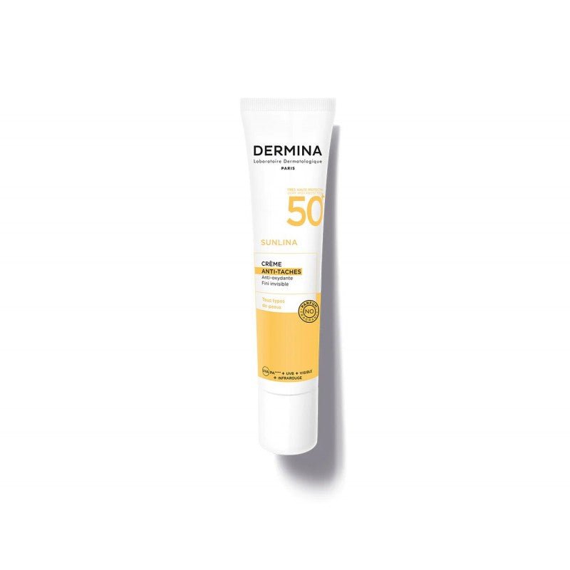 Dermina Sunlina Crème Anti-Taches SPF50+ 40ml