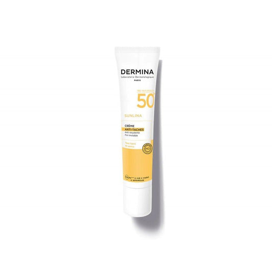 Dermina Sunlina Crème Anti-Taches SPF50+ 40ml