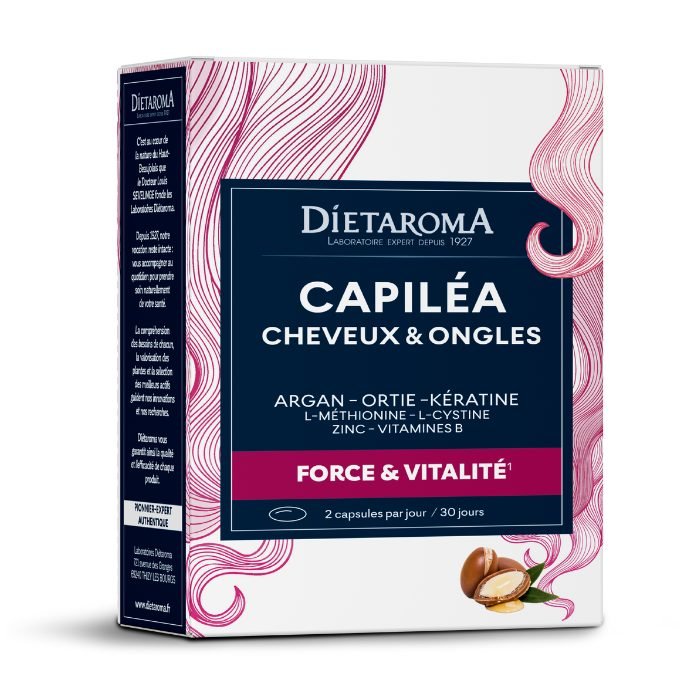 Dietaroma Capilea Forti Cheveux & Ongles - 60 Capsules