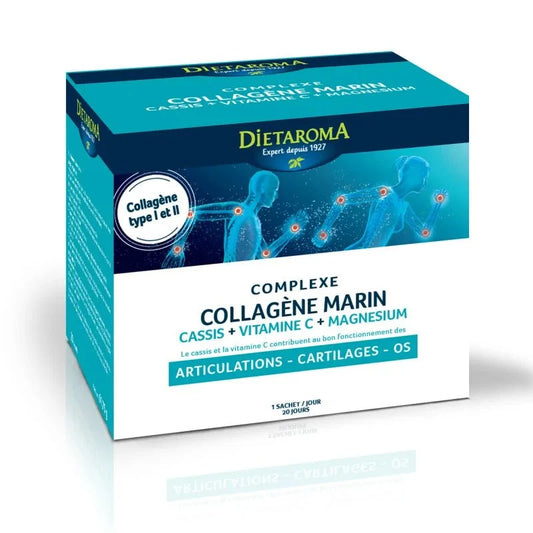 Dietaroma Complexe Collagène Marin Articulation et Souplesse - 20 Sachets