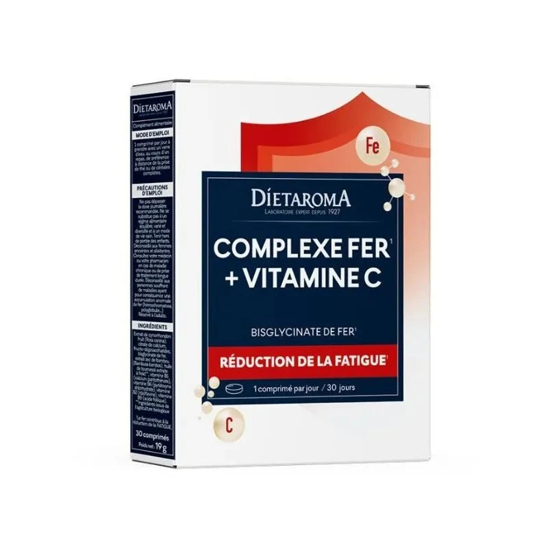 Dietaroma Complexe Fer + Vitamine C - Complément Alimentaire