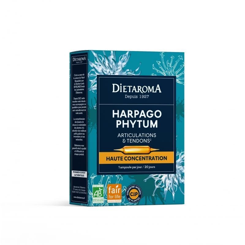 Dietaroma Harpagophytum Bio - 20 Ampoules