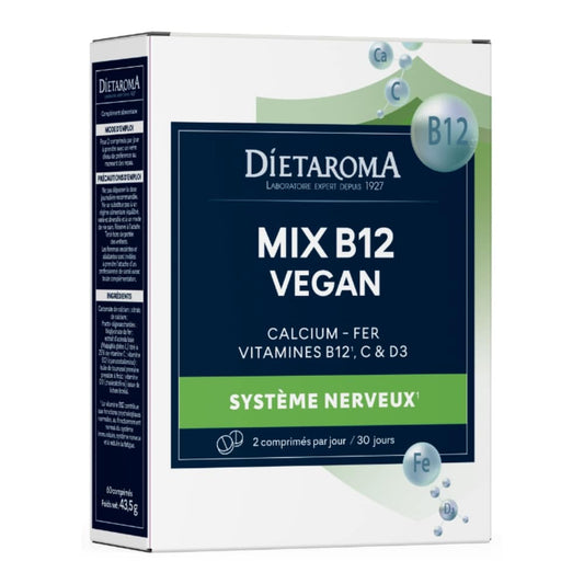 Dietaroma Mix B12 Complexe Vegan 60 Comprimés