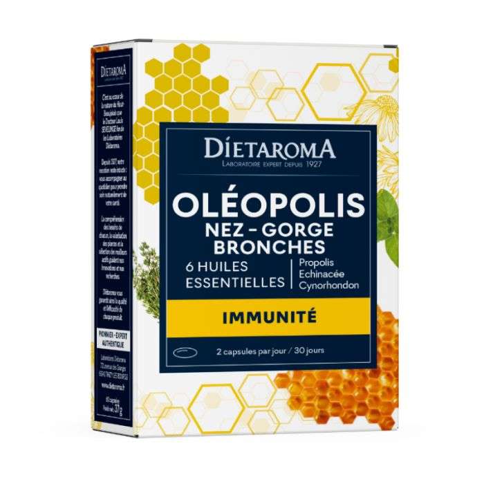 Dietaroma Oléopolis Immunité Bio 60 Capsules