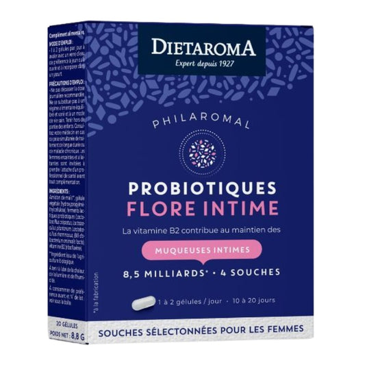 Dietaroma Philaromal Microbiotique Flore Intime - 20 Gélules