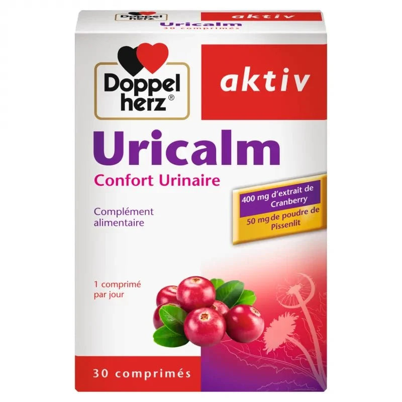Doppel Herz Aktiv Uricalm - Complément pour le Confort Urinaire
