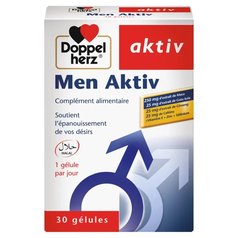 Doppel Herz Men Aktiv 30 Gélules
