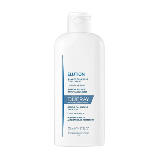 Ducray ELUTION Shampooing Rééquilibrant Antipelliculaire 200 ml