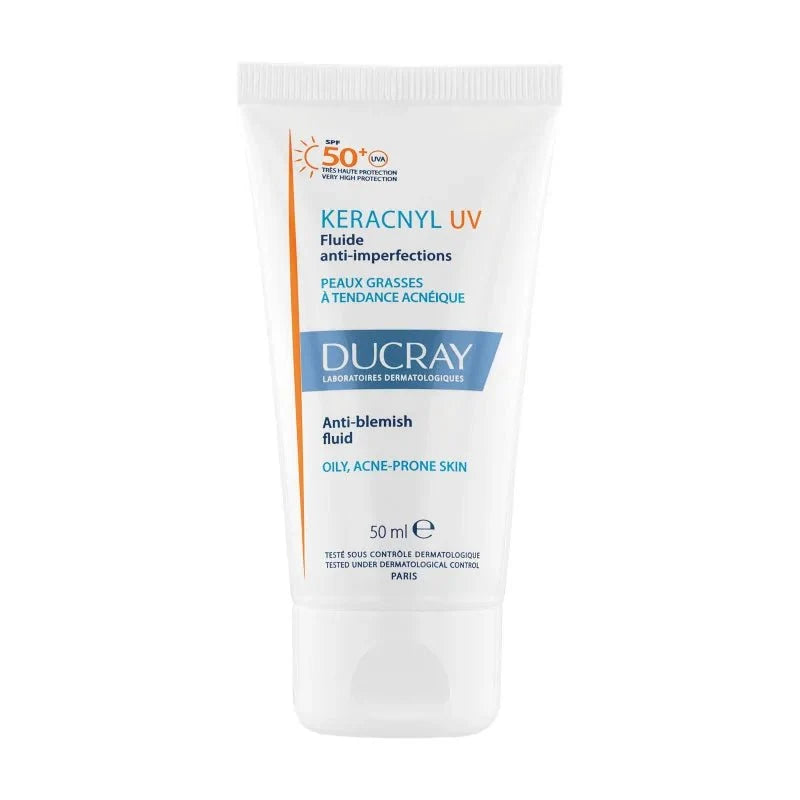 Ducray Keracnyl UV Fluide Anti-Imperfections SPF50+ 50ml