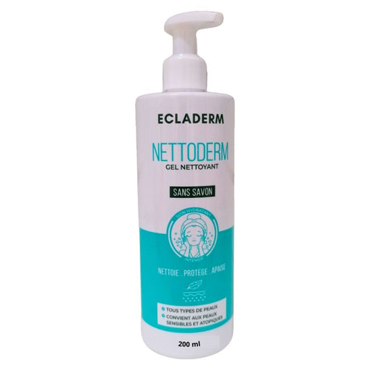 Ecladerm NettoDerm Gel Nettoyant Visage 200ml