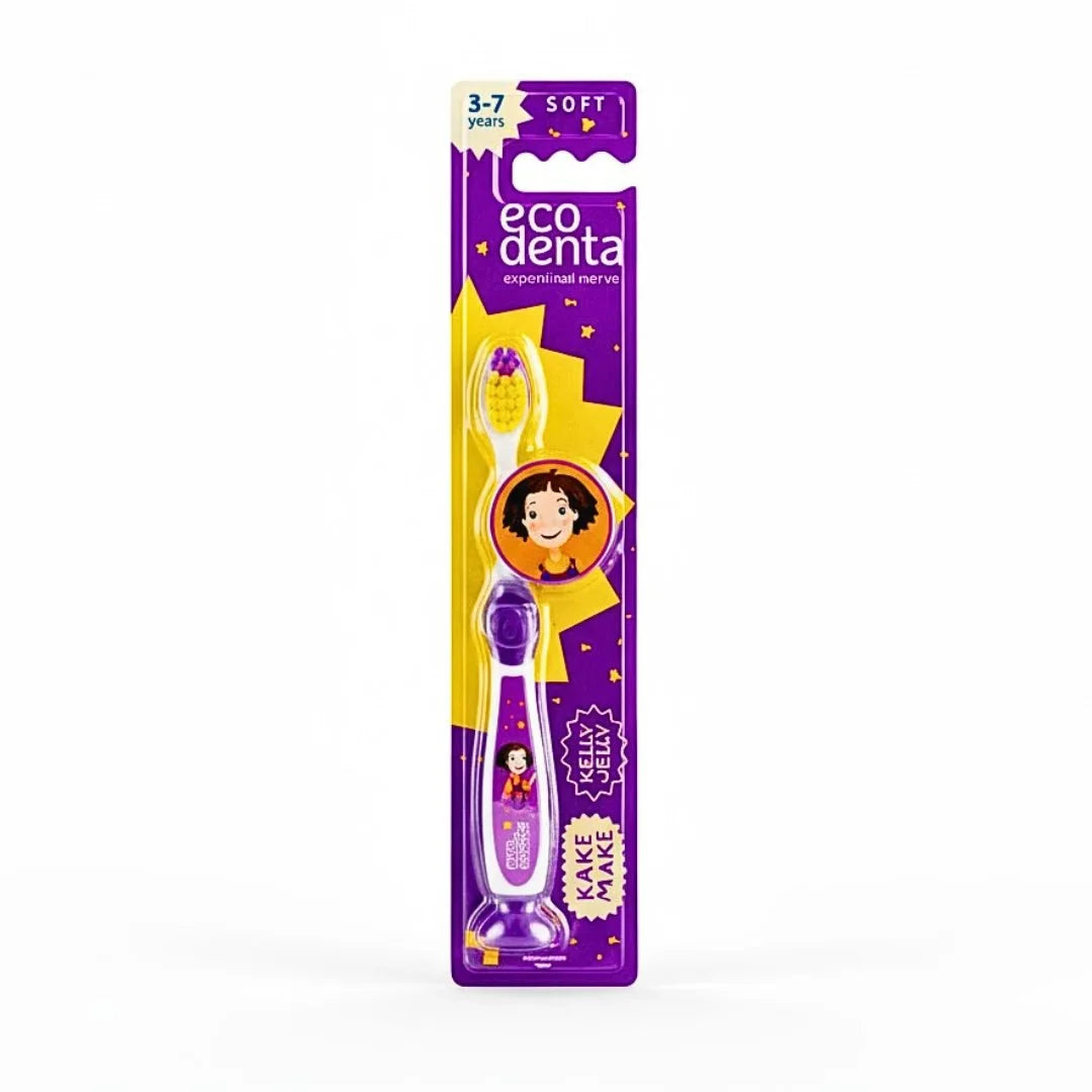 Ecodenta Brosse à Dents Souple Enfants 3-7 Ans