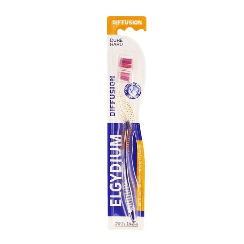 Elgydium Brosse à Dents Dure Diffusion avec Technologie Révolutionnaire