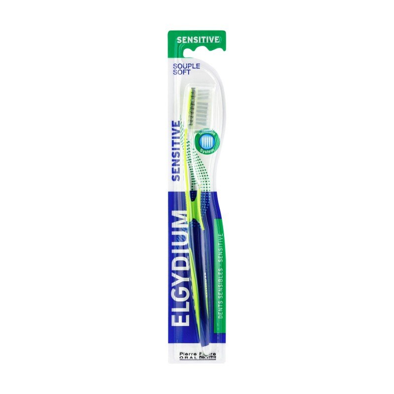 ELGYDIUM Brosse à Dents Sensitive Ultra-Douce