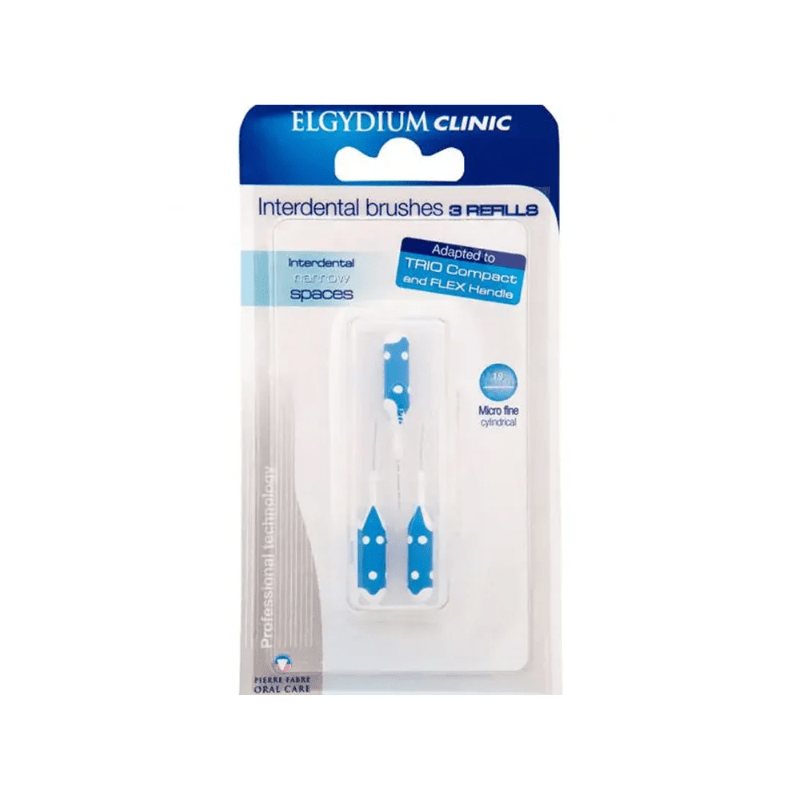 Elgydium Clinic Recharges Brossettes Interdentaires 1.9 mm Hyper Fin - Lot de 3