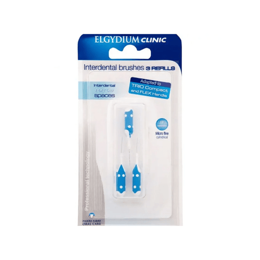 Elgydium Clinic Recharges Brossettes Interdentaires 1.9 mm Hyper Fin - Lot de 3