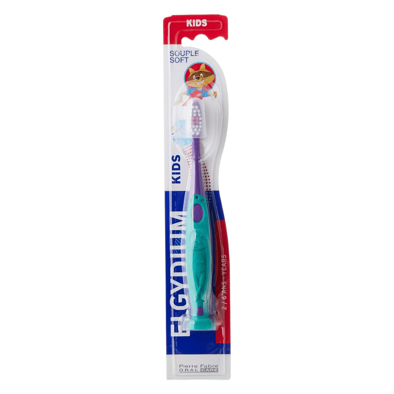 ELGYDIUM Kids Brosse à Dents Souple 2-6 Ans