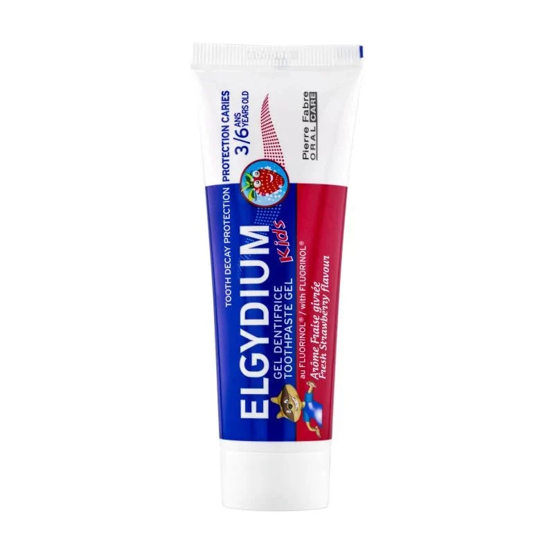 Elgydium Kids Dentifrice Fraise Givrée 3-6 ans – Protection et Saveur