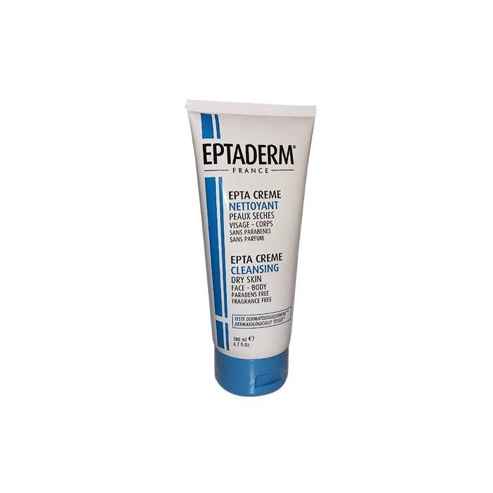 Eptaderm Epta Crème Nettoyante Visage et Corps 200ml