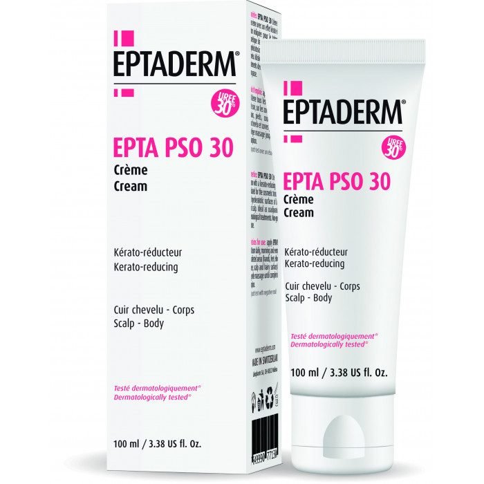 Eptaderm Epta PSO 30 Crème Cuir Chevelu et Corps 100 ml