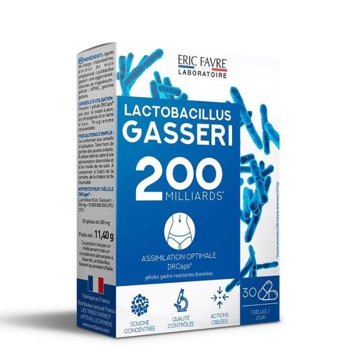 Eric Favre Lactobacillus Gasseri 30 Gélules