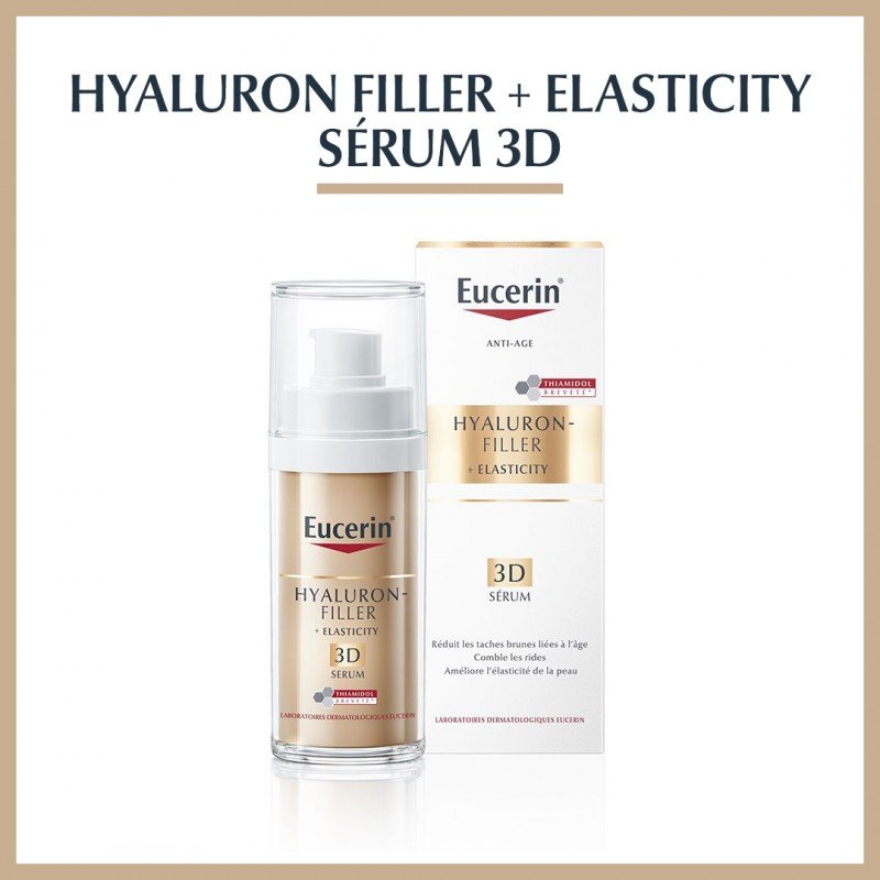 Eucerin Hyaluron-Filler + Elasticity 3D Anti-Âge Sérum 30ml